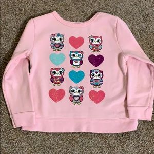 Fleece lined sweater